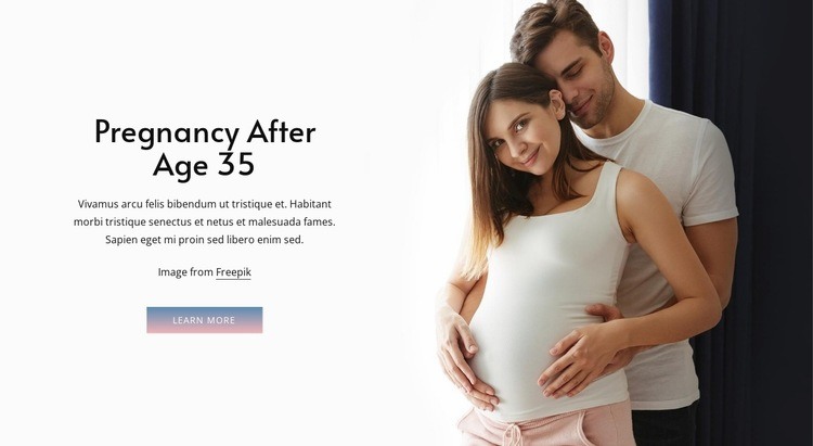 Terhesség 35 éves kor után Html Weboldal készítő