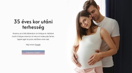 Terhesség 35 Éves Kor Után - HTML Oldalsablon