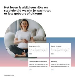 Gratis Ontwerpsjabloon Voor Geluk Vinden Tijdens De Zwangerschap