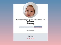 Gratis Nyhetsbrev Om Graviditet Och Bebis - Målsida