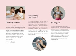 Most Creative Website Builder For Pregnancy Milestones