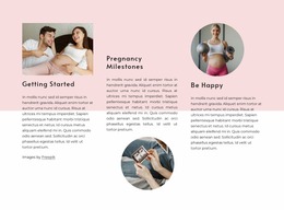 Design Process For Pregnancy Milestones