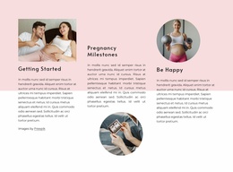 Most Creative Website Builder For Pregnancy Milestones