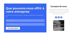 Écrivez-Nous Sur Les Réseaux Sociaux – Modèle De Site Web HTML