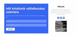 Írjon Nekünk A Közösségi Oldalon - HTML Webhelysablon