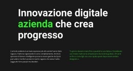 Intestazione Grande - Design Reattivo