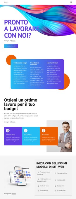 Agenzia Di Branding Digitale Modello Di Progettazione