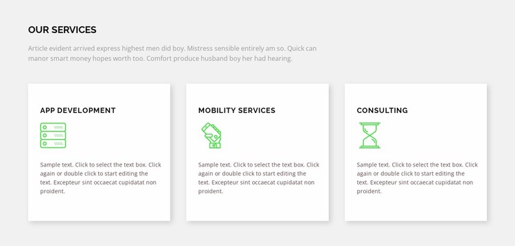 Multifunctionality Website Mockup