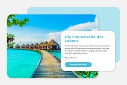 Die Sonnenseite Des Lebens Kostenlose CSS-Vorlage