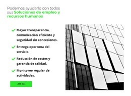 Página De Destino Premium Para Gran Lista De Beneficios