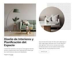 La Página De Destino Más Creativa Para Proceso De Diseño De Interiores