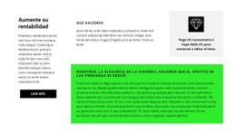 Menú CSS Para Cuadrícula Con Texto