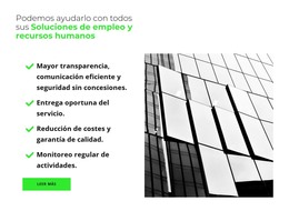 Gran Lista De Beneficios - Plantilla De Creación De Sitios Web