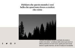 Paesaggio Oscuro - Modello Personale