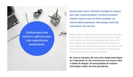 Dividido Com Muito Texto - HTML Creator