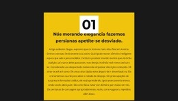 Primeira Regra - Modelo HTML5 Responsivo