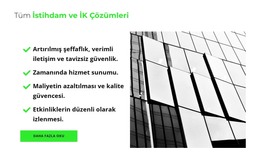 Büyük Avantajlar Listesi - Web Sitesi Oluşturucu Şablonu