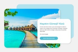 Hayatın Güneşli Tarafı - Ücretsiz HTML5 Şablonu