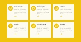 Hücreler Metindir Web Sitesi Tasarımı