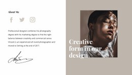 Creative Form And Style - Html Code