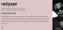 Wznów Dla Lidera Sztuki - Piękny Szablon HTML5