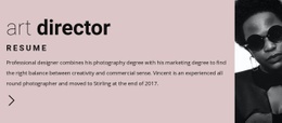 Resume For Art Leader {0] - Best Free Wysiwyg HTML Editor