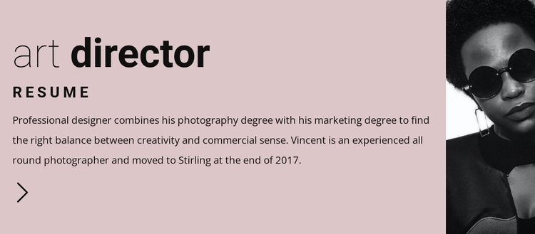 Resume for art leader Wysiwyg Editor Html 