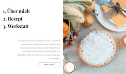 Site-Design Für Kochblog