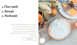 Kochblog – Fertiges Website-Design