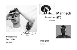 Mehrzweck-WordPress-Theme Für Unser Firmenteam