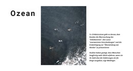 Ozeanlandschaft – Benutzerfreundliches WordPress-Theme