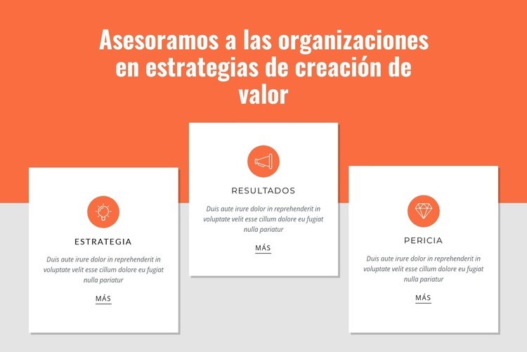 Creación de valor para los clientes Plantilla