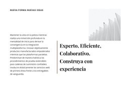 Construye Con Experiencia - Tema Moderno De WordPress