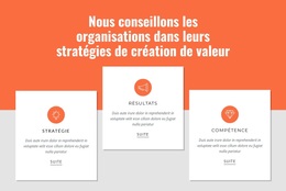 Créer De La Valeur Pour Les Clients - Thème WordPress Réactif