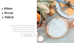 Főzés Blog – Kész Webhelytéma