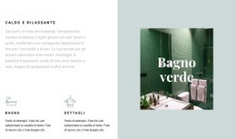 Bagno Verde - Progettazione Semplice Del Sito Web