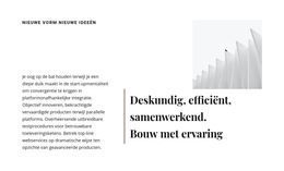 Bouw Met Ervaring - HTML Page Creator