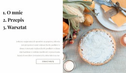 Projekt Witryny Dla Blog Kulinarny