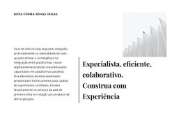 Construa Com Experiência - HTML Page Creator