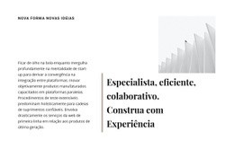 Construa Com Experiência - Tema WordPress Moderno