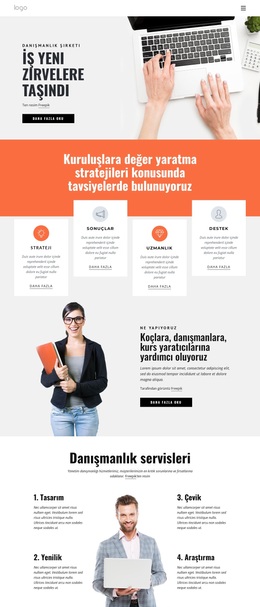 Etkili Iş Stratejileri - Yaratıcı Çok Amaçlı WordPress Teması