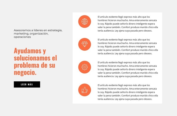 Tus metas son nuestras metas Creador de sitios web HTML