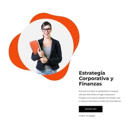 Estrategia Corporativa Plantilla Html Básica Con CSS