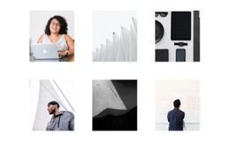 Inspiration De Site Web Pour Galerie Avec Thème D'Entreprise