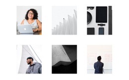 Galleria Con Tema Aziendale - Modello HTML5 Professionale