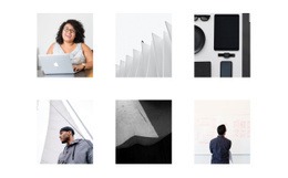 Ispirazione Del Sito Web Per Galleria Con Tema Aziendale