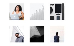Бесплатный Макет CSS Для Галерея С Деловой Тематикой