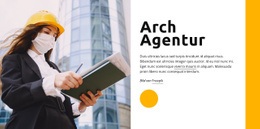 Engineering Und Planung - Benutzerdefinierte HTML5-Vorlage