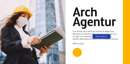 Benutzfertiges Website-Design Für Engineering Und Planung