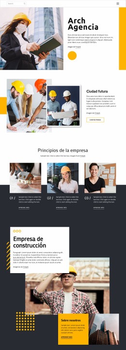 Arquitectos Premiados - Página De Destino Personalizada